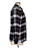 MELLODAY 100% Rayon Plaid Blue Long Sleeve Button-Down Shirt Size XL - photo 4