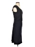 Three Dots 100% Cotton Solid Black Casual Dress Size S - photo 4