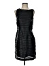 BB Dakota Houndstooth Black Cocktail Dress Size 4 - photo 1