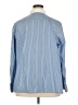 Chaps 100% Cotton Stripes Blue Long Sleeve Button-Down Shirt Size 2X - photo 2