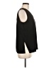 Black Label by Chico's Black Sleeveless Blouse Size M - photo 4