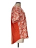 Fortune + Ivy 100% Polyester Orange Short Sleeve Blouse Size L - photo 4