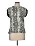 Saint + Sofia 100% Viscose Silver Sleeveless Blouse Size 6 - photo 1