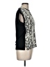 Saint + Sofia 100% Viscose Silver Sleeveless Blouse Size 6 - photo 4