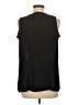 Banana Republic 100% Polyester Black Sleeveless Blouse Size M - photo 2