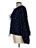 Universal Thread Blue Long Sleeve Blouse Size L - photo 5