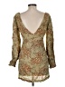 Amuse Society Green 3/4 Sleeve Top Size M - photo 2
