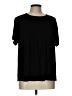 Chico's Black Short Sleeve Blouse Size Lg (2) - photo 1