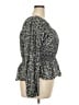 Universal Thread 100% Cotton Gray Long Sleeve Blouse Size XXL - photo 4