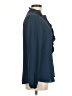 Bar III 100% Polyester Blue Long Sleeve Blouse Size M - photo 4