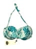 A. Che Green Swimsuit Top Size L - photo 1