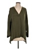 Glam 100% Polyester Green Long Sleeve Blouse Size S - photo 1