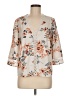 Shein 100% Polyester Tan 3/4 Sleeve Blouse Size M - photo 1