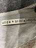Alice + Olivia Metallic Silver Cocktail Dress Size 8 - photo 6