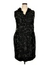 Taylor Black Cocktail Dress Size 22W - photo 1