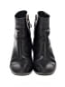 Tory Burch 100% Leather Black Ankle Boots Size 7 1/2 - photo 2