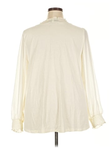 Lane Bryant Long Sleeve Blouse (view 2)