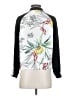 Zara Basic Print White Track Jacket Size XS - photo 2