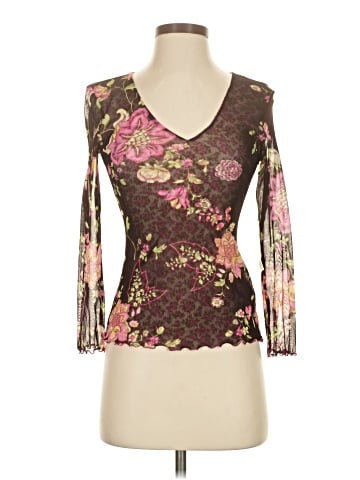 Viviana G. for Petit Pois 3/4 Sleeve Top (view 1)