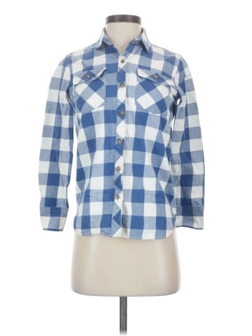 Johnnie b 3/4 Sleeve Button-Down Shirt (view 1)