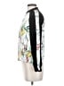 Zara Basic Print White Track Jacket Size XS - photo 5