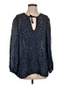 Joie 100% Silk Blue Long Sleeve Silk Top Size S - photo 1