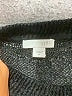 J.Jill Floral Black Pullover Sweater Size M - photo 7