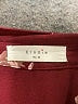 Elodie 100% Polyester Print Burgundy Long Sleeve Blouse Size M - photo 7
