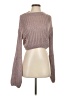 Shein 100% Acrylic Brown Pullover Sweater Size S - photo 1