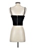 Fore 100% Polyester Black Sleeveless Top Size S - photo 2