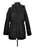 French Connection Argyle Black Coat Size L - photo 1