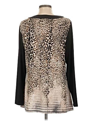 Peter Nygard Long Sleeve Blouse (view 2)