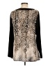 Peter Nygard Animal Print Gold Long Sleeve Blouse Size L - photo 2