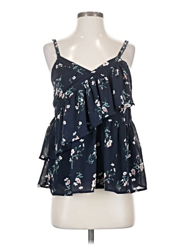 Blu Pepper Sleeveless Blouse (view 1)