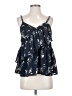 Blu Pepper 100% Polyester Blue Sleeveless Blouse Size S - photo 1