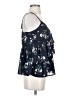 Blu Pepper 100% Polyester Blue Sleeveless Blouse Size S - photo 4