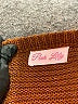 Pink Lily Stripes Brown Pullover Sweater Size M - photo 7
