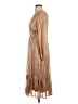 Japna 100% Polyester Tan Casual Dress Size S - photo 5