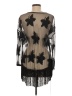 Unbranded Black 3/4 Sleeve Blouse Size M (estimated) - photo 2