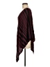 BCBGMAXAZRIA Burgundy Poncho One size - photo 5