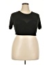 Yitty Black Short Sleeve Top Size 3X - photo 1
