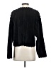 Zara Solid Black Cardigan Size S - photo 2