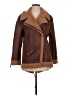 Express 100% Polyester Brown Coat Size XS - photo 1