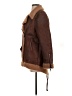 Express 100% Polyester Brown Coat Size XS - photo 5