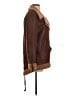 Express 100% Polyester Brown Coat Size XS - photo 4