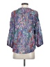 Sundry 100% Cotton Blue 3/4 Sleeve Blouse Size Sm (1) - photo 2