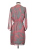 Max and Cleo 100% Polyester Gray Casual Dress Size XS - photo 2