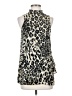 Parker 100% Silk Ivory Sleeveless Silk Top Size S - photo 1