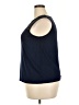 db established 1962 Blue Sleeveless Blouse Size 2X - photo 5