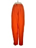 The Drop 100% Cotton Solid Orange Casual Pants Size S - photo 1